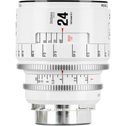 7Artisans INFINTE 24mm T2.1 Cine Lens (Canon EF White)