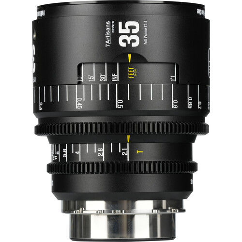 7Artisans INFINTE 35mm T2.1 Cine Lens (ARRI PL Black)