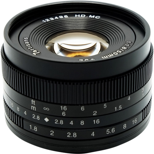 7Artisans 50mm f/1.8 Lens for Fujifilm X