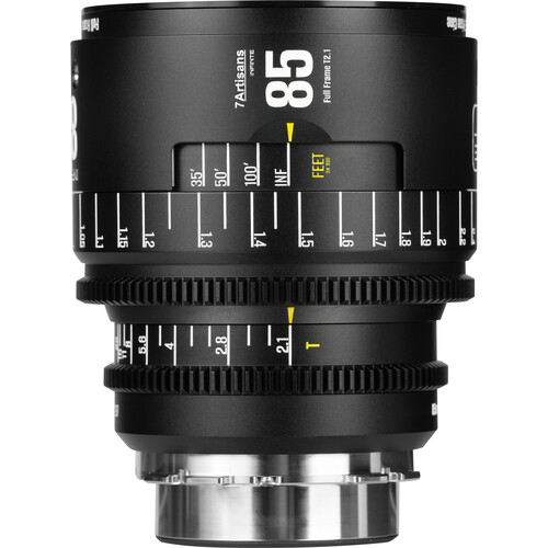 7Artisans INFINTE 85mm T2.1 Cine Lens (Canon EF Black)