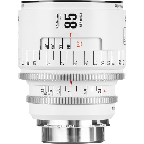 7Artisans INFINTE 85mm T2.1 Cine Lens (ARRI PL White)