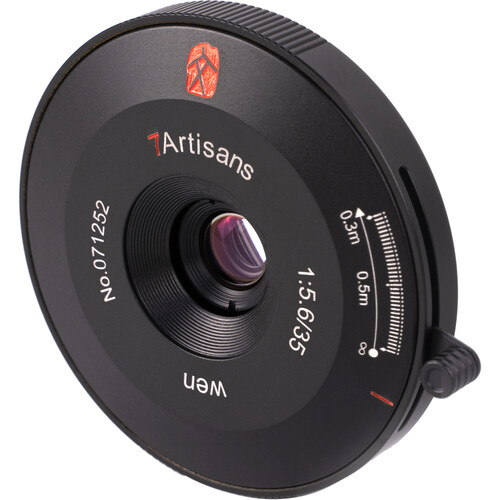 7Artisans 35mm f/5.6 Lens for Leica M (Black)