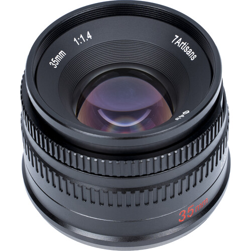7Artisans 35mm f/1.4 Lens for Sony E (Black)