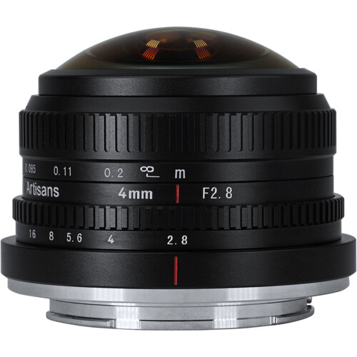 7Artisans 4mm f/2.8 Circular Fisheye Lens for FUJIFILM X
