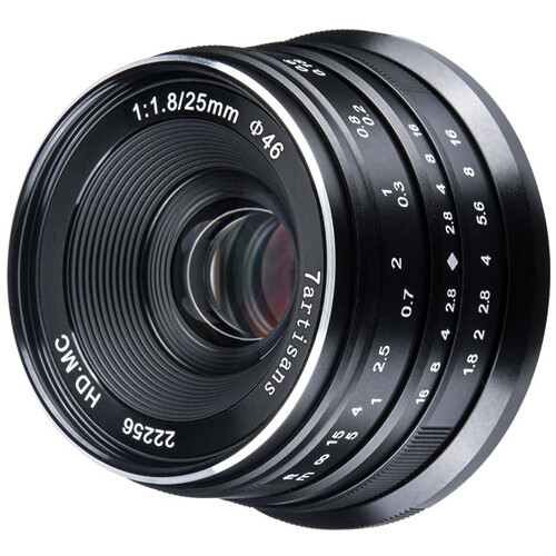7Artisans 25mm f/1.8 Lens (Nikon Z Black)