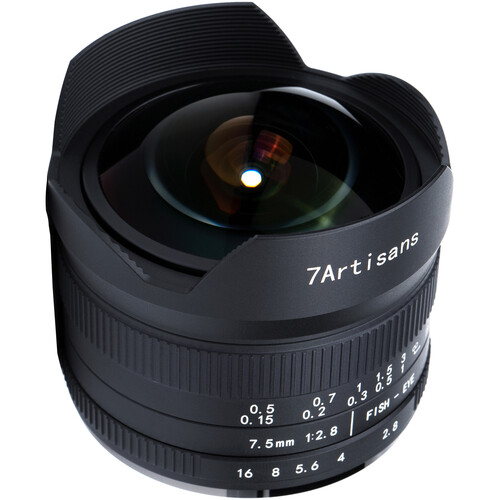 7Artisans 7.5mm f/2.8 II Fisheye Lens (Micro Four Thirds)