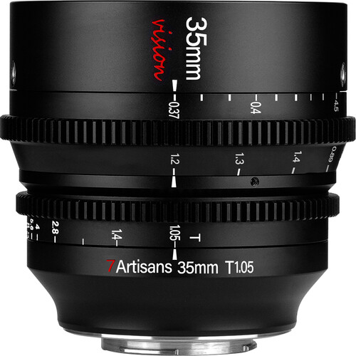7Artisans 35mm T1.05 Vision Cine Lens (L&nbspMount Feet/Meters)