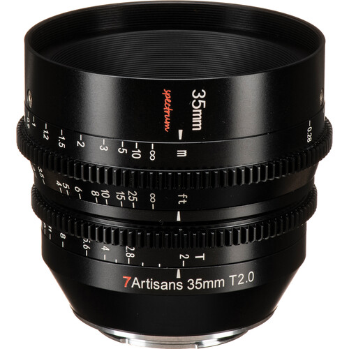 7Artisans 35mm T2.0 Spectrum Cine Lens (E Mount)