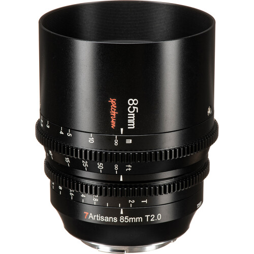 7Artisans 85mm T2.0 Spectrum Prime Cine Lens (L Mount)