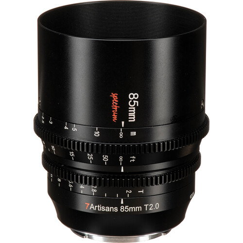 7Artisans 85mm T2.0 Spectrum Prime Cine Lens (RF Mount)