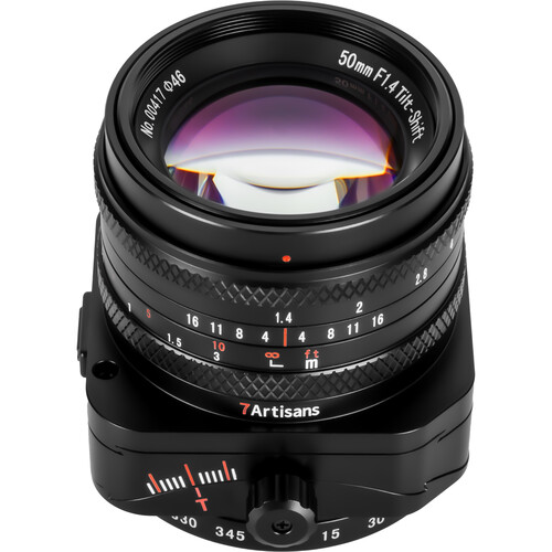 7Artisans 50mm f/1.4 Tilt-Shift Lens (FUJIFILM X)