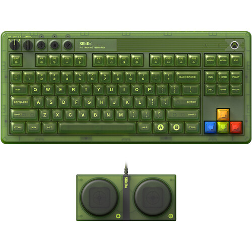 8BitDo Retro 87 Wireless Mechanical Gaming Keyboard (Xbox Edition)