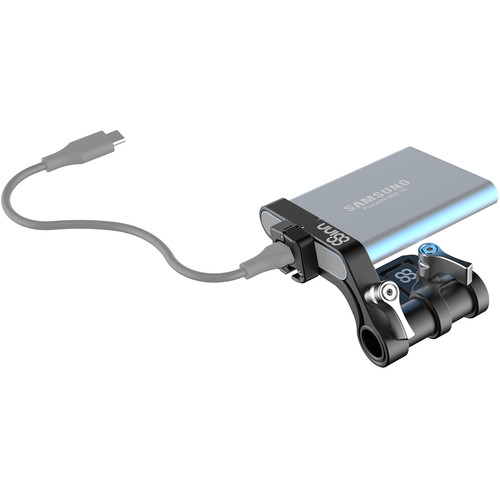 8Sinn Cold Shoe SSD Holder for Samsung T5