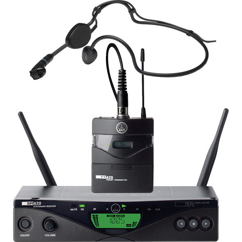 AKG WMS 470 Sports Set Wireless Headworn Microphone System