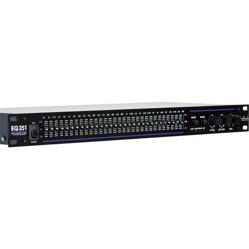 ART 351 - Single Channel 31-Band 1/3 Octave Graphic EQ