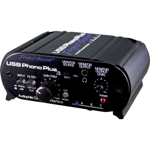 ART USB Phono Plus Phono Preamp with USB