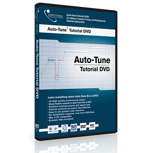 ASK Video DVD: Auto-Tune Tutorial DVD AUTOTUNE B&H Photo Video