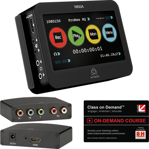Atomos Ninja 2.0 for Component Video Output Kit B&H Photo Video