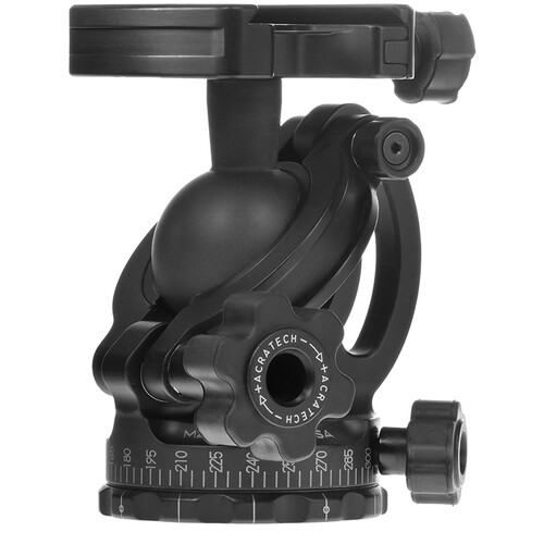 Acratech Ultimate Ballhead w/ Quick Release w/ Detent Pin & Left Rubber Knobs