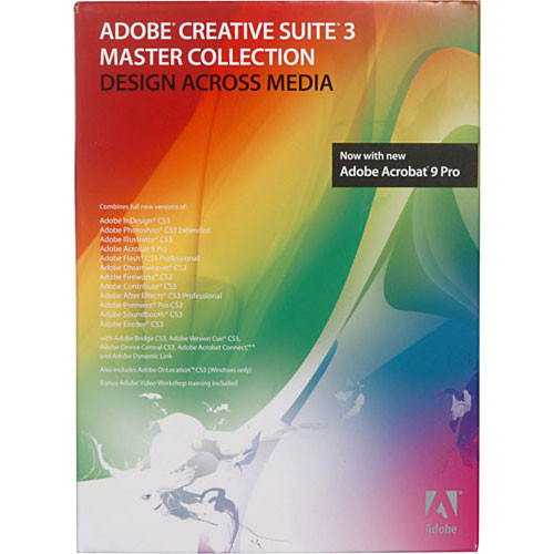 adobe cs3 master collection contents