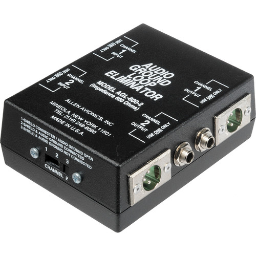 Allen Avionics AGL-600-2 Audio Isolation Transformer