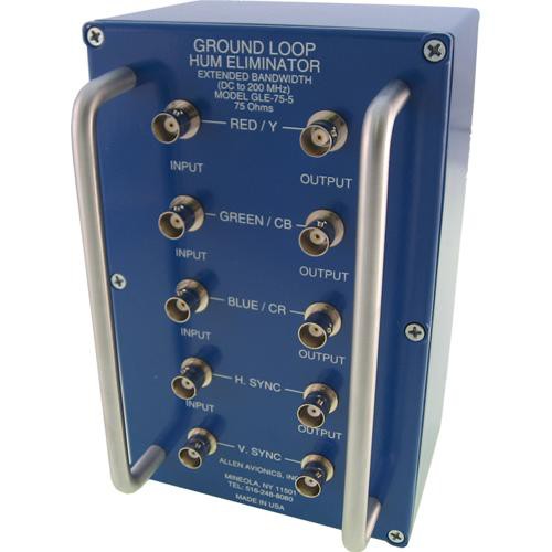 Allen Avionics GLE-75-5 Ground Loop Hum Eliminator with Handles