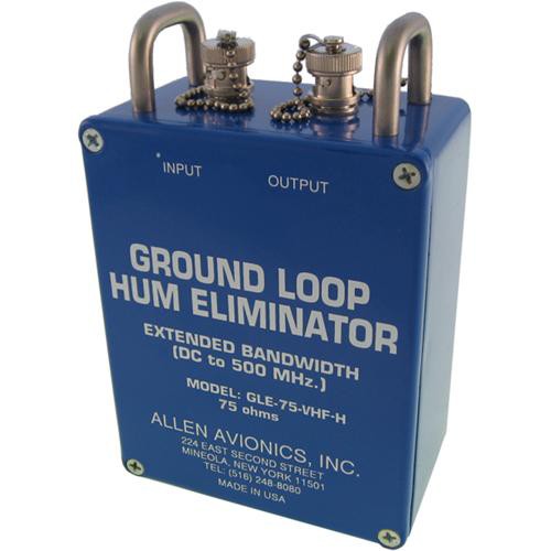 Allen Avionics GLE-75-VHF-H Ground Loop Hum Eliminator with Handles