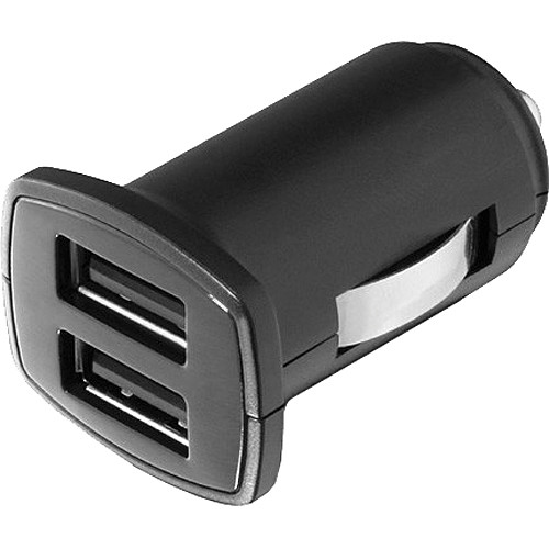 Aluratek Dual USB Auto Charger AUCC03F B&H Photo Video