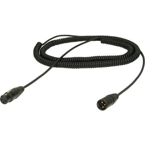 Ambient Recording Mono 3-Pin XLR Female to 3-Pin XLR Male Microphone Cable (Coiled 3.3 to 13.4')