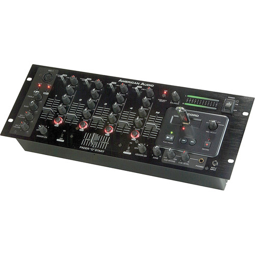 American Audio Q Record 4Channel DJ Mixer with USB QRECORD B&H