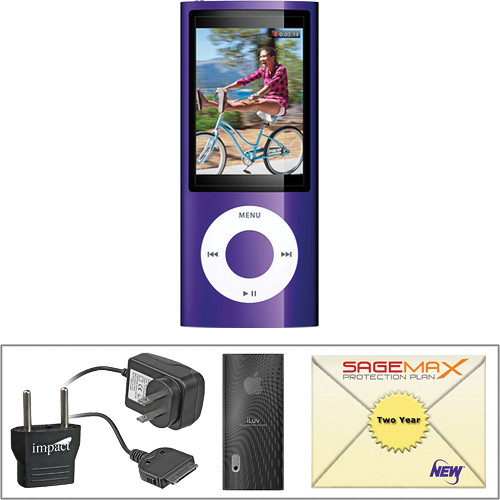 Apple iPod nano 5th Generation with Accessory Kit (Purple) B&H