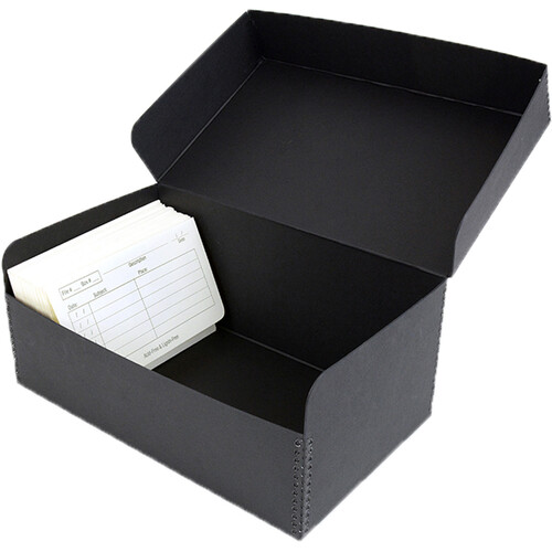 Archival Methods Hinged Lid Box (Black 12.5 x 7.5 x 5