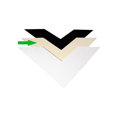 Archival Methods Museum Board 8-1/2x11 Antique White 2 Ply PKG 25