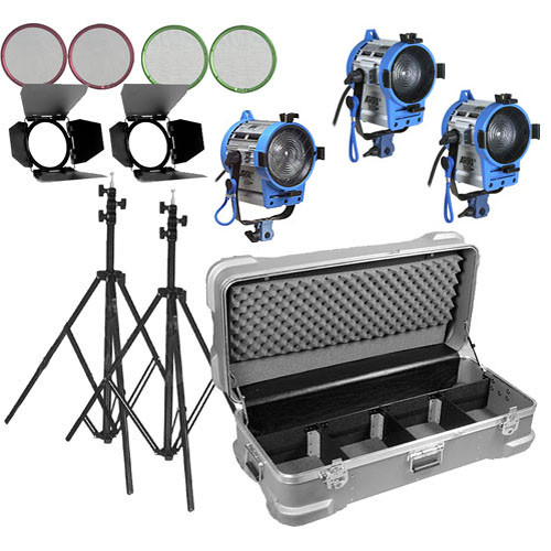 ARRI Compact Fresnel Three-Light Kit LK.0005619 B&H Photo Video