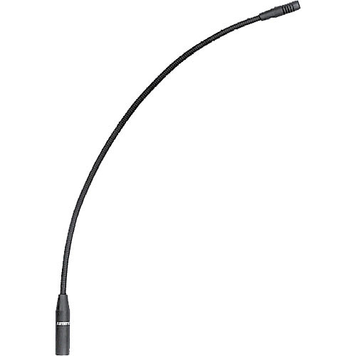 Astatic 827A Cardioid Miniature Condenser Gooseneck Microphone and 17
