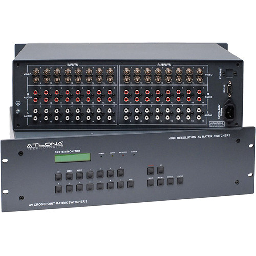 Atlona Professional Composite Audio/Video Matrix Switch