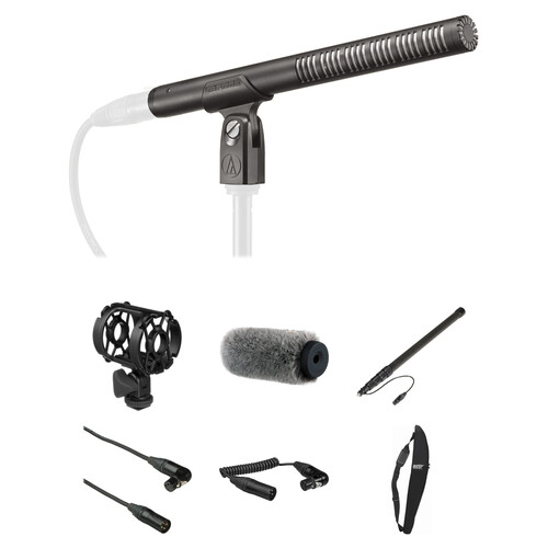 Audio-Technica BP4073 Shotgun Microphone Location Recording Kit