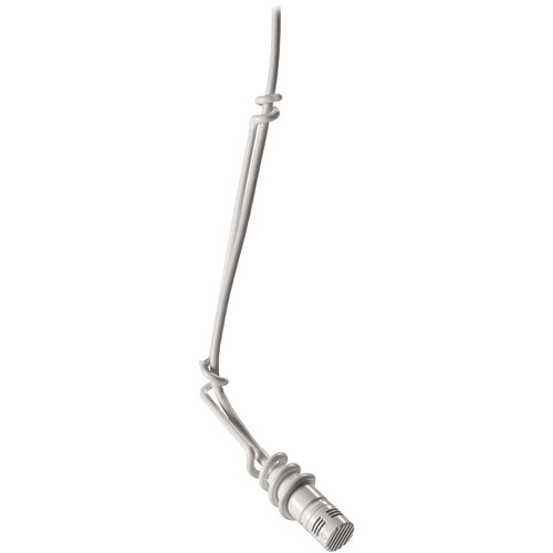 Audio-Technica U853PM Hanging Microphone and Plate Power Module (White)
