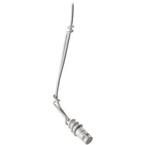 Audio-Technica U853RW Hanging Microphone (Phantom Only) (White)