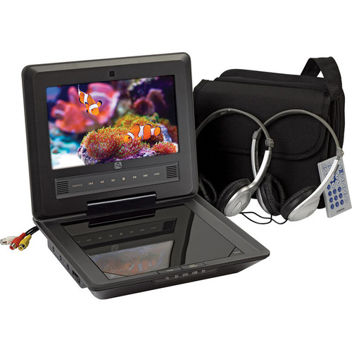 Audiovox D710PK 7" Portable DVD Player w/ Car Headrest Kit
