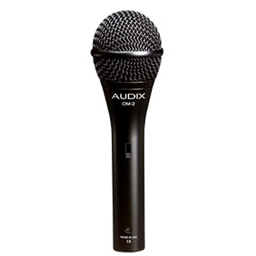 Audix OM2S Handheld Hypercardioid Dynamic Microphone with On/Off Switch