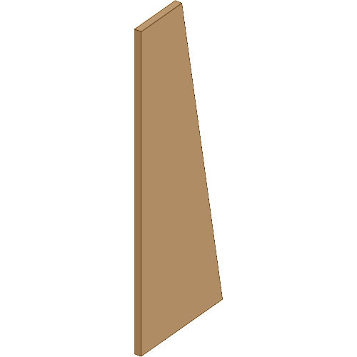 Auralex S3TZR SonoSuede Trapezoid Panel - Right (Tan)