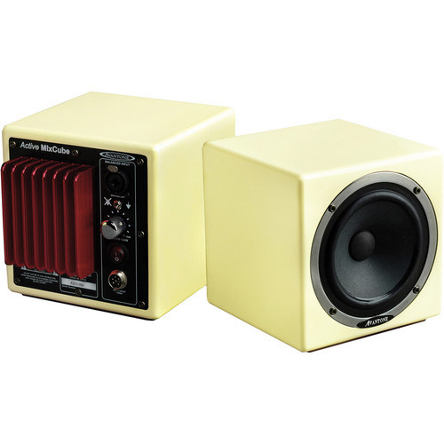 Avantone Pro Active MixCube Powered Full-Range Mini Reference Monitors (Retro-Cream) - Single