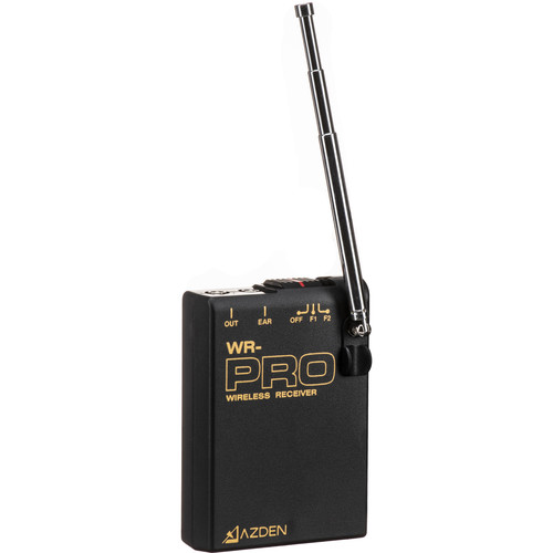 Azden WR-PRO VHF Camera-Mount Wireless Receiver