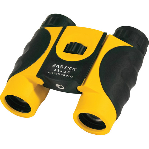 Barska 12x25 Colorado Waterproof Binoculars (Yellow) CO11010 B&H