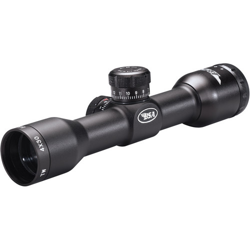 Bsa Optics Tw 4x30 Tactical Weapon Scope Mil Dot Reticle 0163