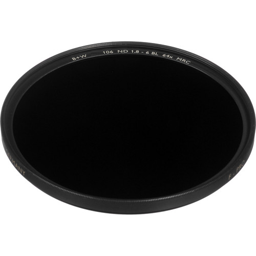 B+W 52mm MRC 106M ND 1.8 Filter (6-Stop) 66-1066161 B&H Photo