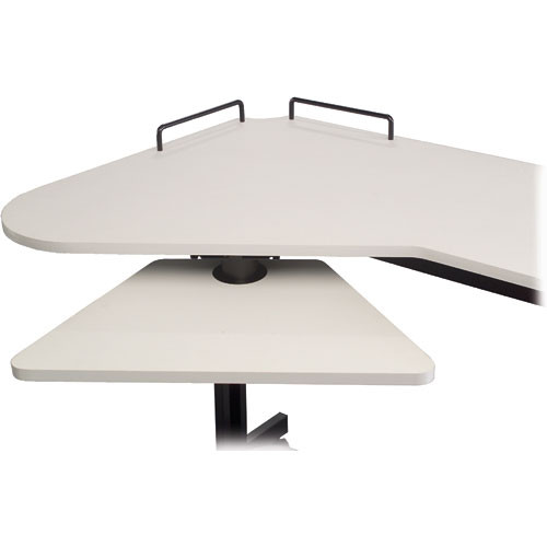 Balt BA33990 KB Swivel Keyboard Platform (Gray) 33990 B&H Photo