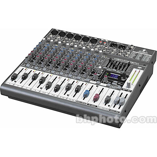Behringer XENYX 1222FX 12Channel Audio Mixer with Effects