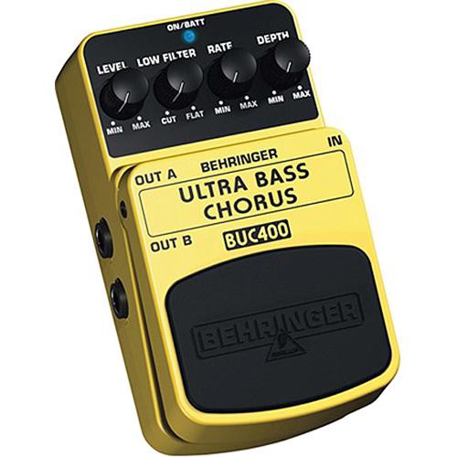 Behringer BUC400 Ultimate Bass Chorus Stompbox Effect BUC400